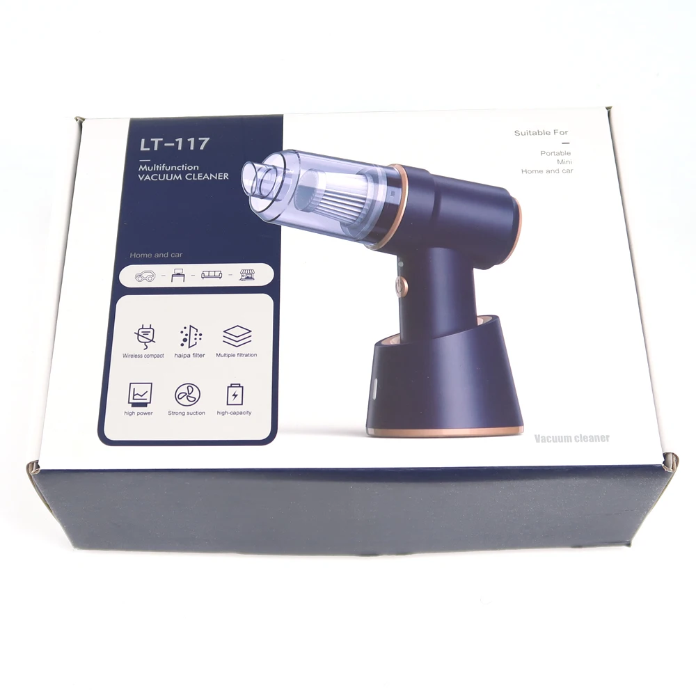 Mini USB Rechargeable Wireless Handheld Portable Wet Dry Home Auto Hair Vaccum Cleaner Small Cordless Car Vacuum Cleaner