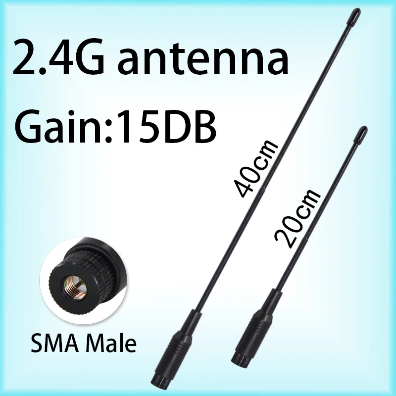 2.4G WIFI Antenna  Outdoor and Indoor Waterproof Signal Amplifier  Wireless Local Area Network Router Enhancement Signal Antenn
