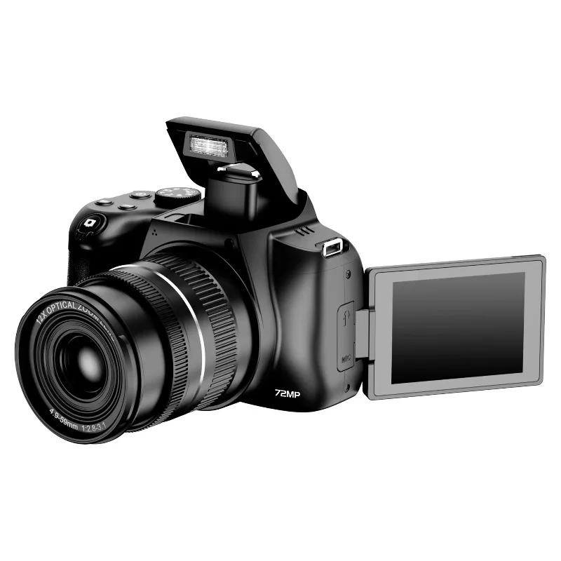10X optical zoom travel video recorder 4k digital camera