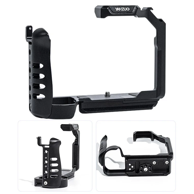 YANZUO G9 Rabbit Cage Set Portable Camera Holder Metal 1/4 Hole Compatible with Panasonic For Lumix G9 DSLR Camera Accessory