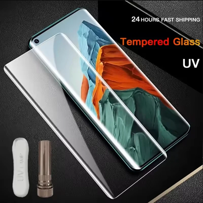 UV Liquid Full Glue Tempered Glass For Xiaomi Mi 14 15 Pro 17 Ultra Screen Protector xiao mi 11 12 12X 13 Lite Protective Film