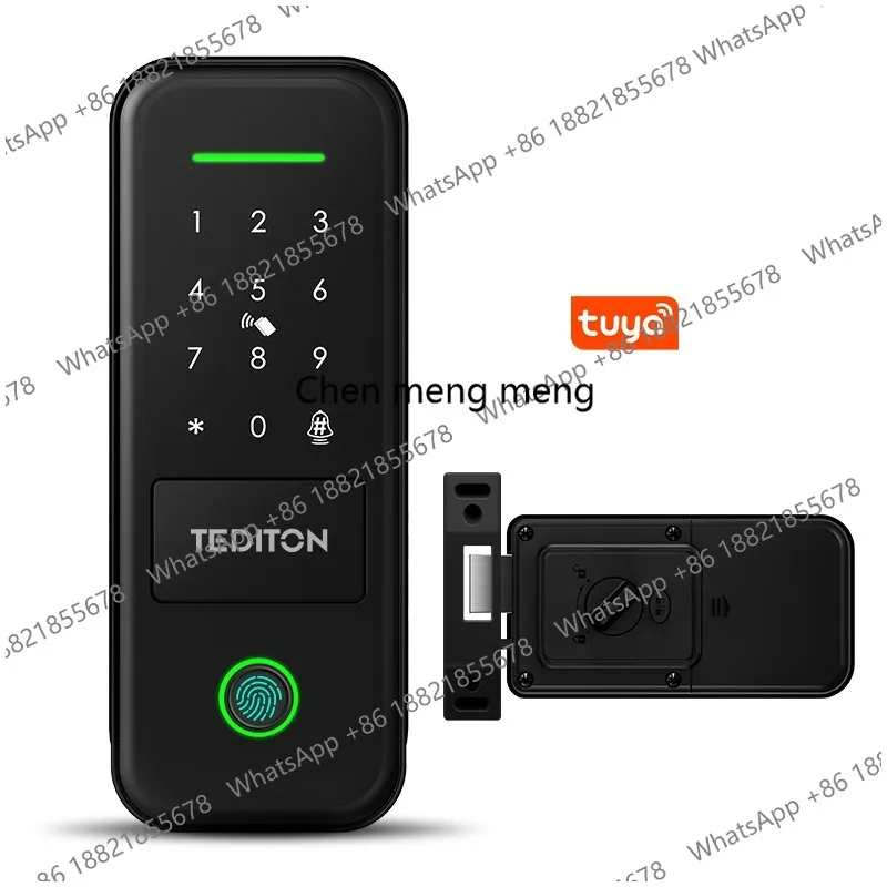 Doodle Smart WiFi Apartment Lock Iron Door Special APP Remote Management Fingerprint Backpack Lock