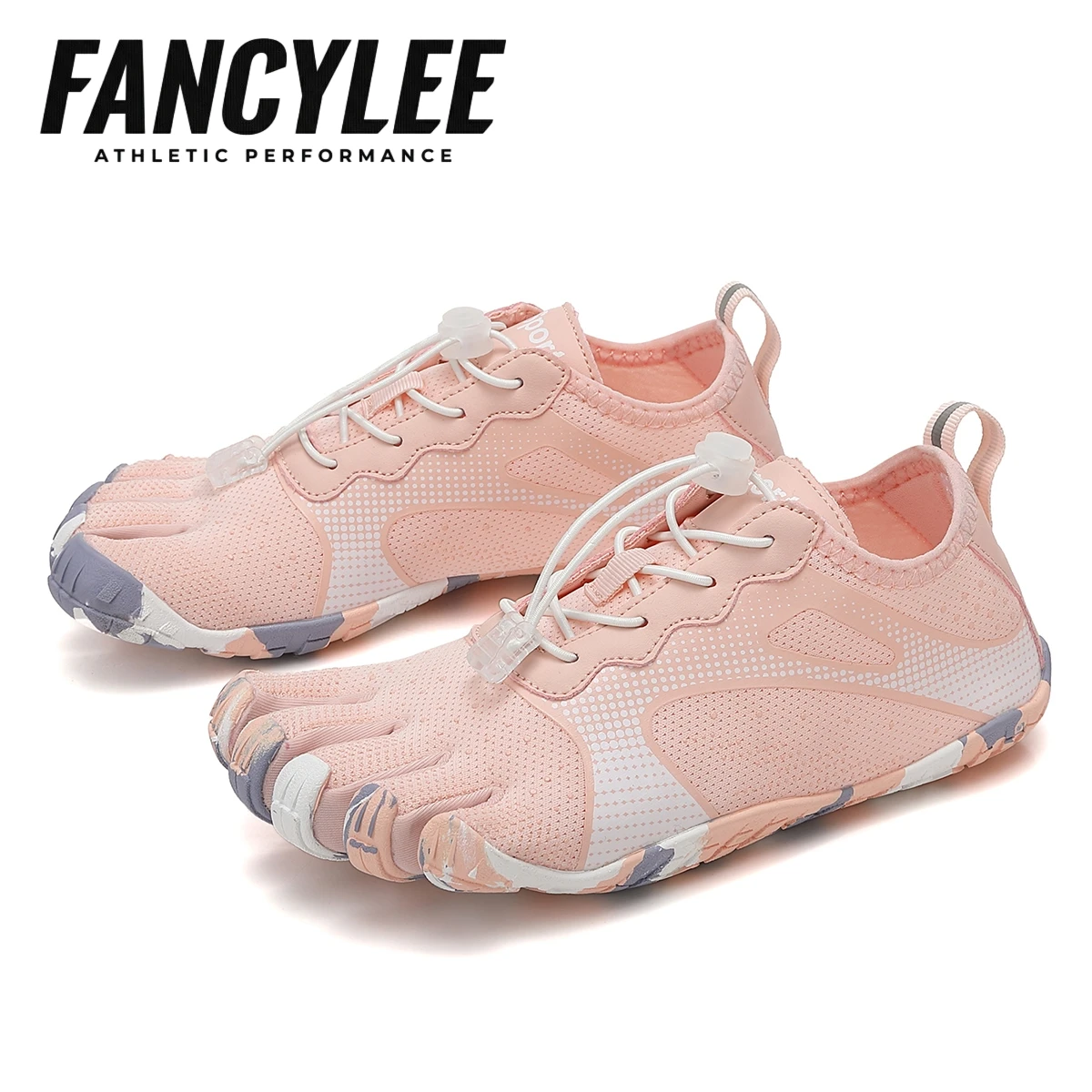 FANCYLEE Women Professional Five-Finger Barefoot Shoes Zero-Drop Bionic Minimalist Gym Deadlift Squat Training Sneakers 36-41