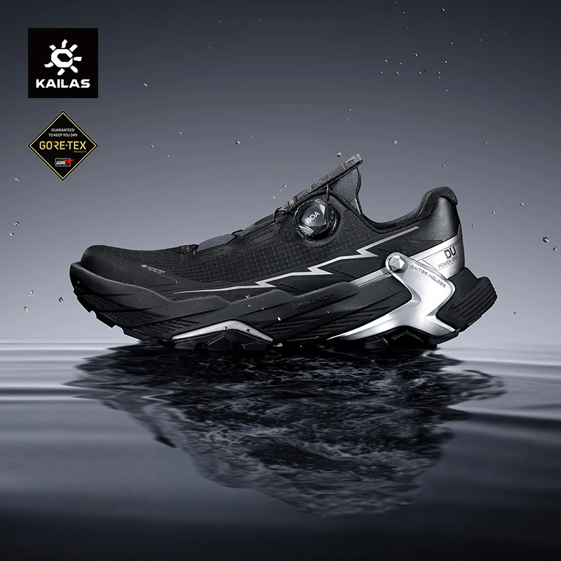 KAILAS FUGA BLACK SOLITUDE DU 2 GTX BOA Trail Running Shoes Durable Anti-slip High Quality Waterproof Sports Shoes KS2533171