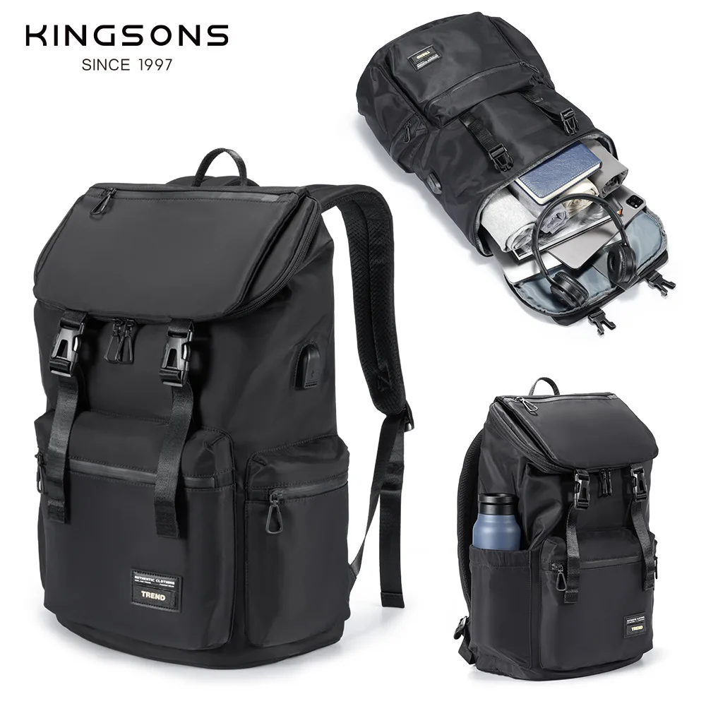 Multi-functional Laptop Backpack for Men, Travel Bag,Business Commuter Daypack with USB Port,Professional Work College Pack