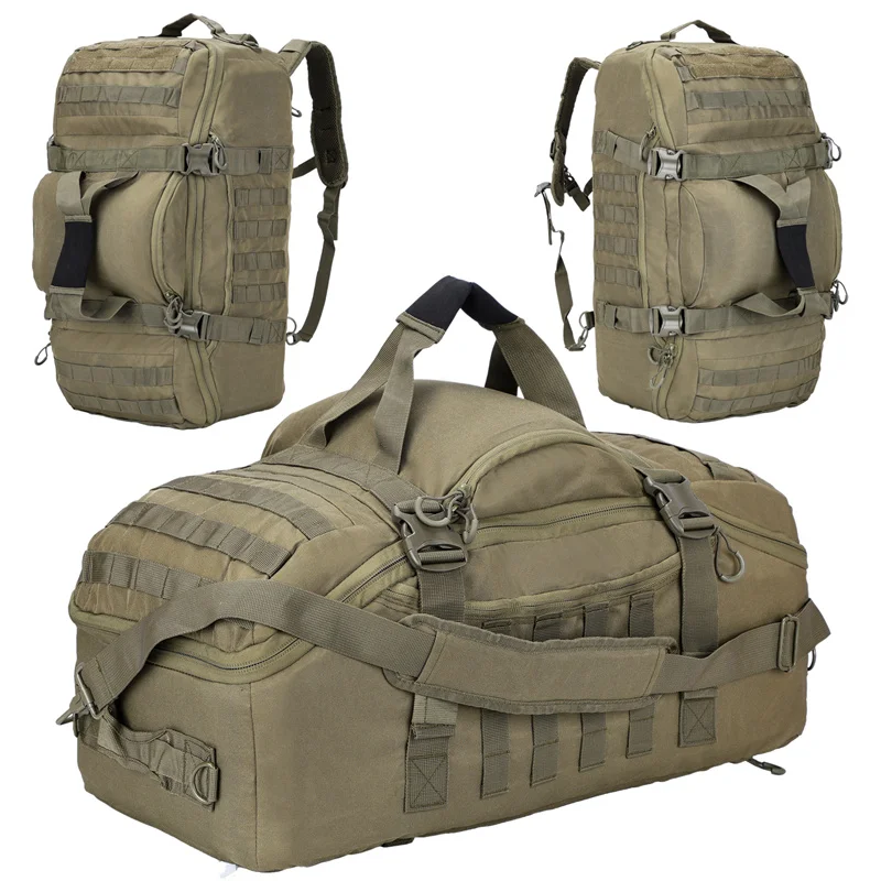250L 45L 80L Travel Duffel Bag Military Tactical Backpack with Adjustable Strap Weekender Bag for Men Women Waterproof Gym Bags