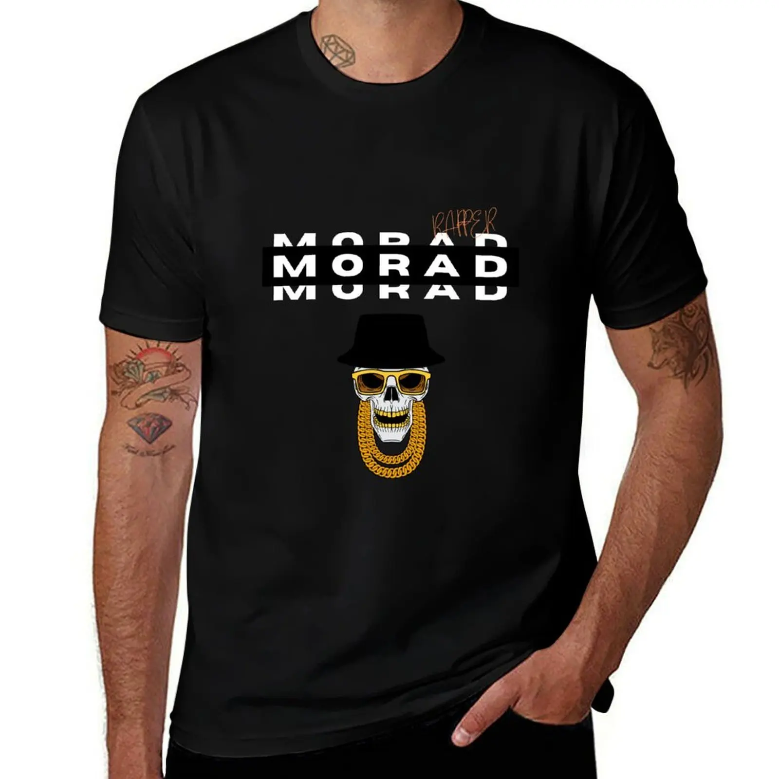 Morad's Magnetic Groove: Unveiling the Rhythmic Tapestry T-Shirt funny t shirts dark humor T-Shirt