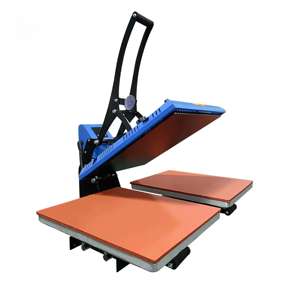 Magnetic Double Station Heat Press Machine Large Auto Open Heat Press 40x60 for T-Shirt Sublimation