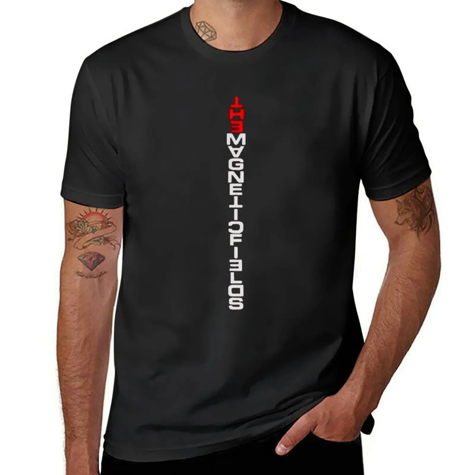 The Magnetic Fields T-Shirt vintage anime shirt quick drying anime shirts men