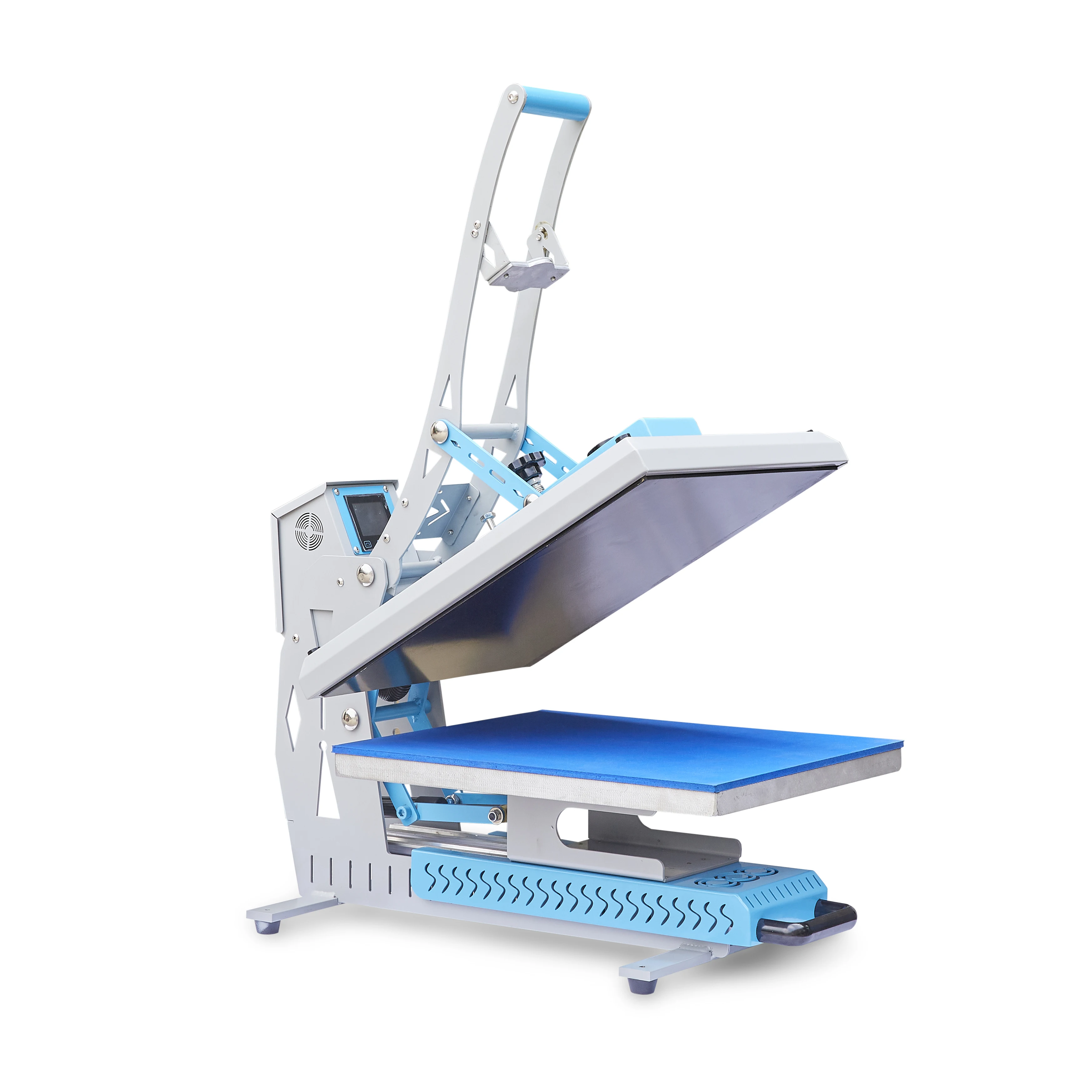 Factory New Arrival Magnetic Open T Shirt Heat Transfer Machine Heat Press 40*60cm Sublimation Heat Press Machine