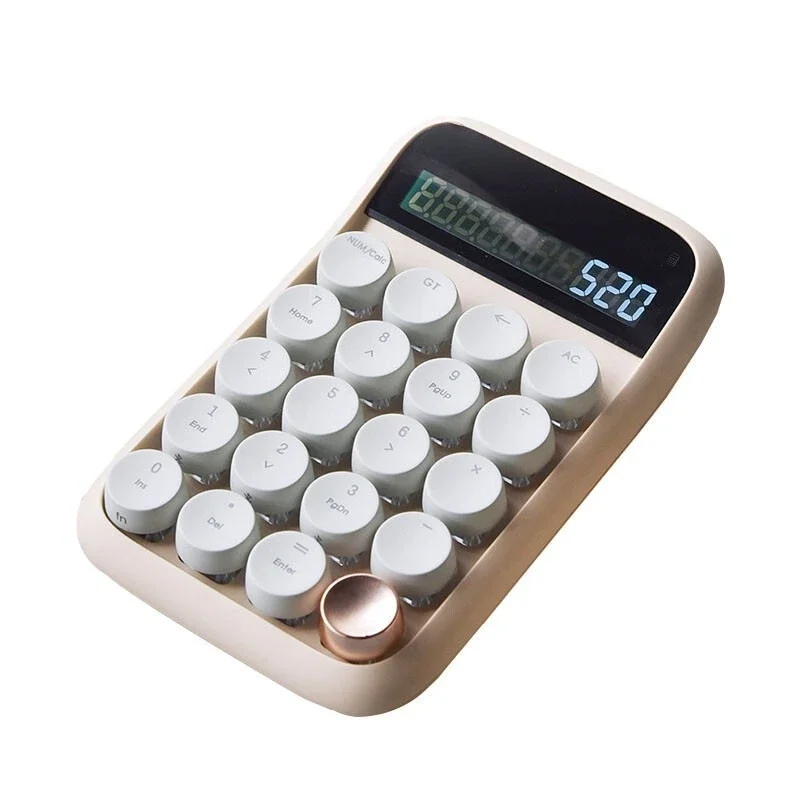 Numeric keypad Calculator Notebook External wireless bluetooth keyboard Dot mechanical green axis