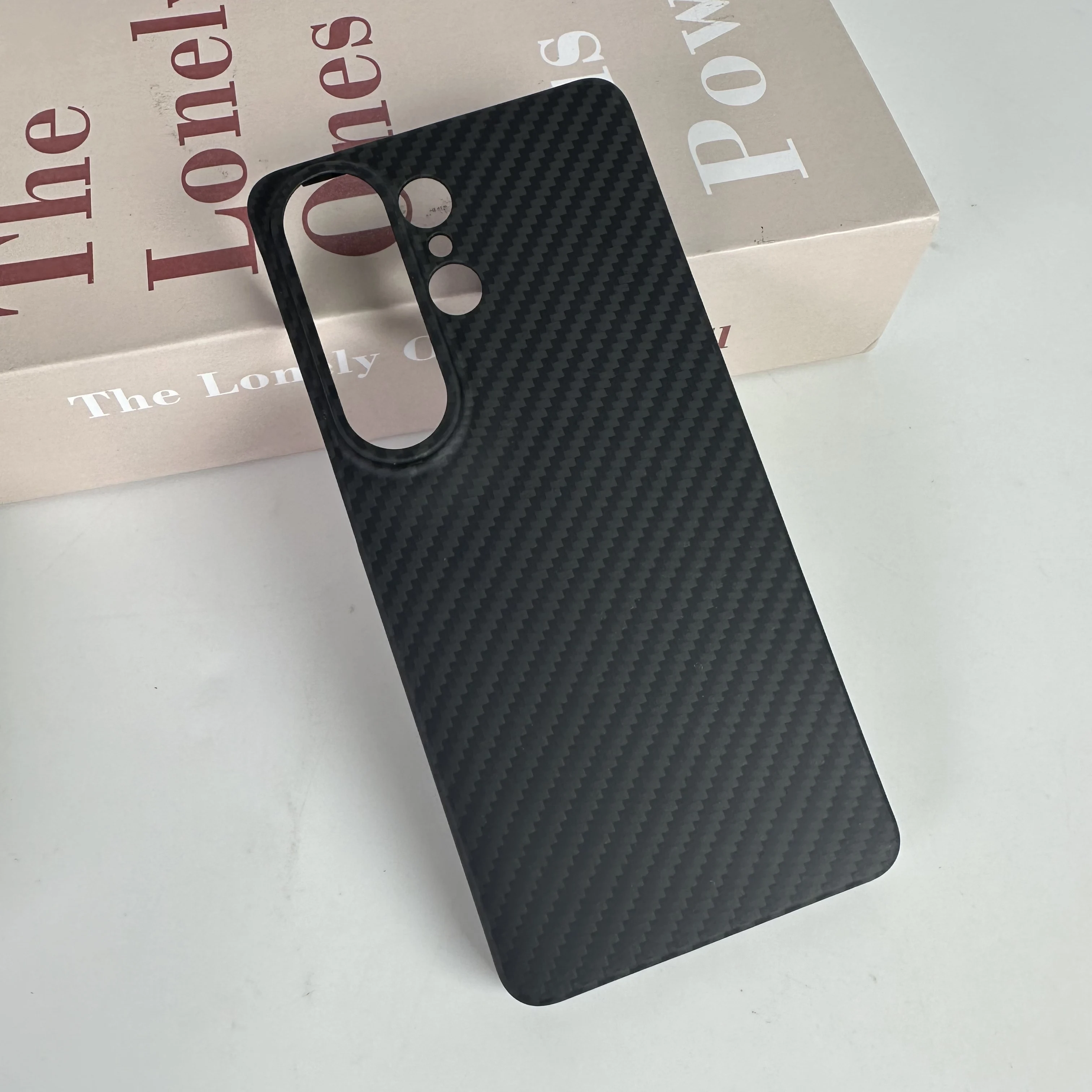 Compatible with Samsung Galaxy S26 Ultra Case Extremely Thin Aramid Fiber Cover Unbelieve Thin Premium Magnetic Charging BLACK