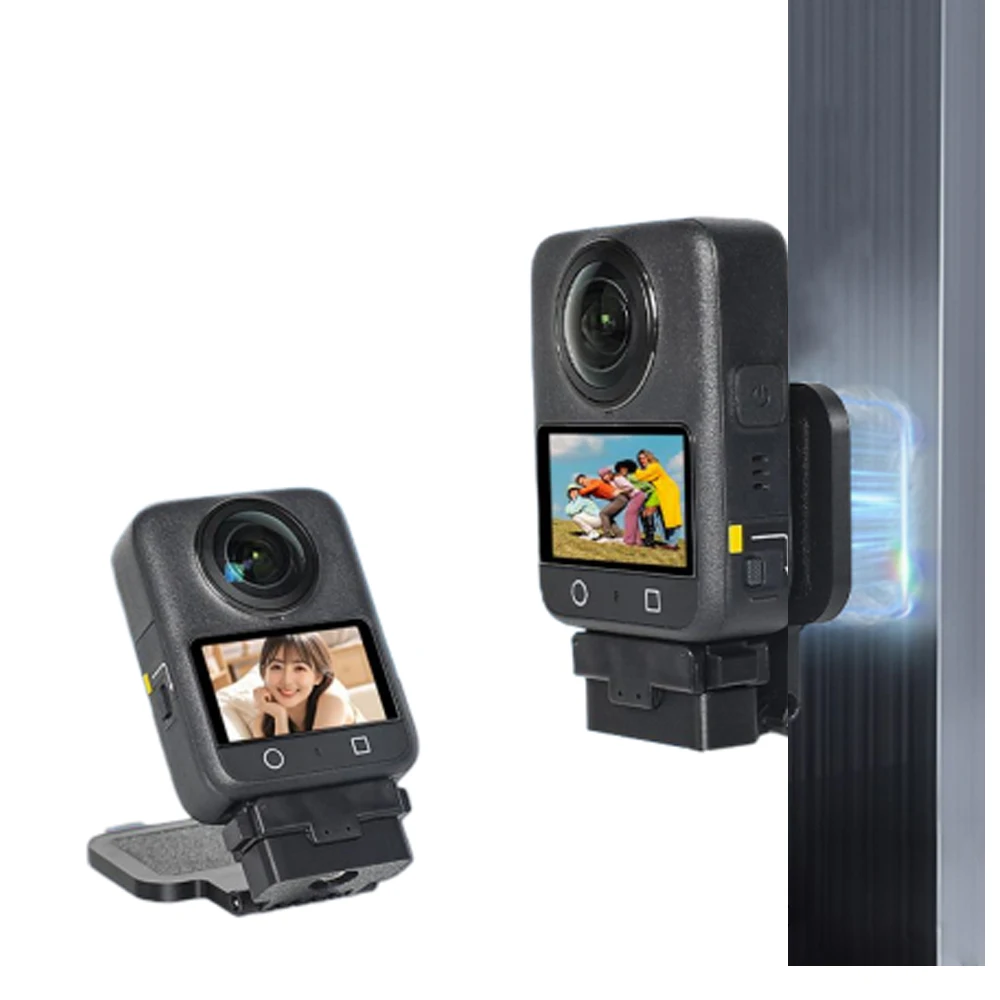 Magnetic Bracket Quick-reslease Adapter For DJI OSMO 360, 180° Adjustable Camera Holder, Multifunction Expansion Adapter Bracket
