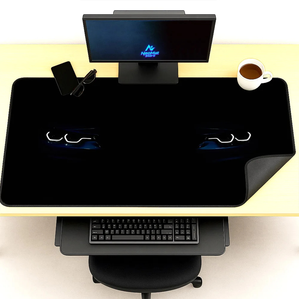 Black Gamer Mats Car Desk Mat Xxxl 1200x600 Desktop Gaming Accessories Table Rug Speed Mat Non Slip Carpet Mouse Mats 1000x600
