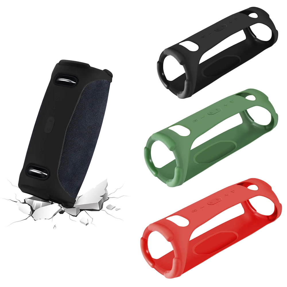 Silicone Sleeve Protector Shell Wear-resistant Case Travel Cover Carry Storage Box For JBL Xtreme 3 Bluetooth-Compatible Speaker