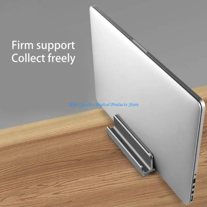 U2JE Vertical Laptop Stand Adjustable Dock Holder for Dell Pad Notebook Tablet Cooler