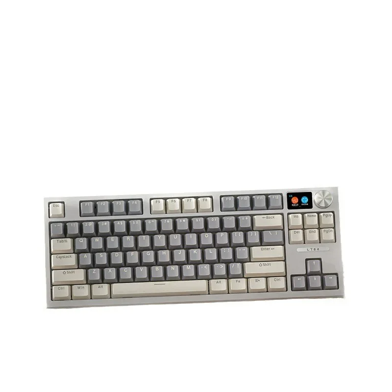 Three-mode hot-swappable wireless bluetooth mechanical keyboard customized wired Qingxi e-sports gaming keyboard