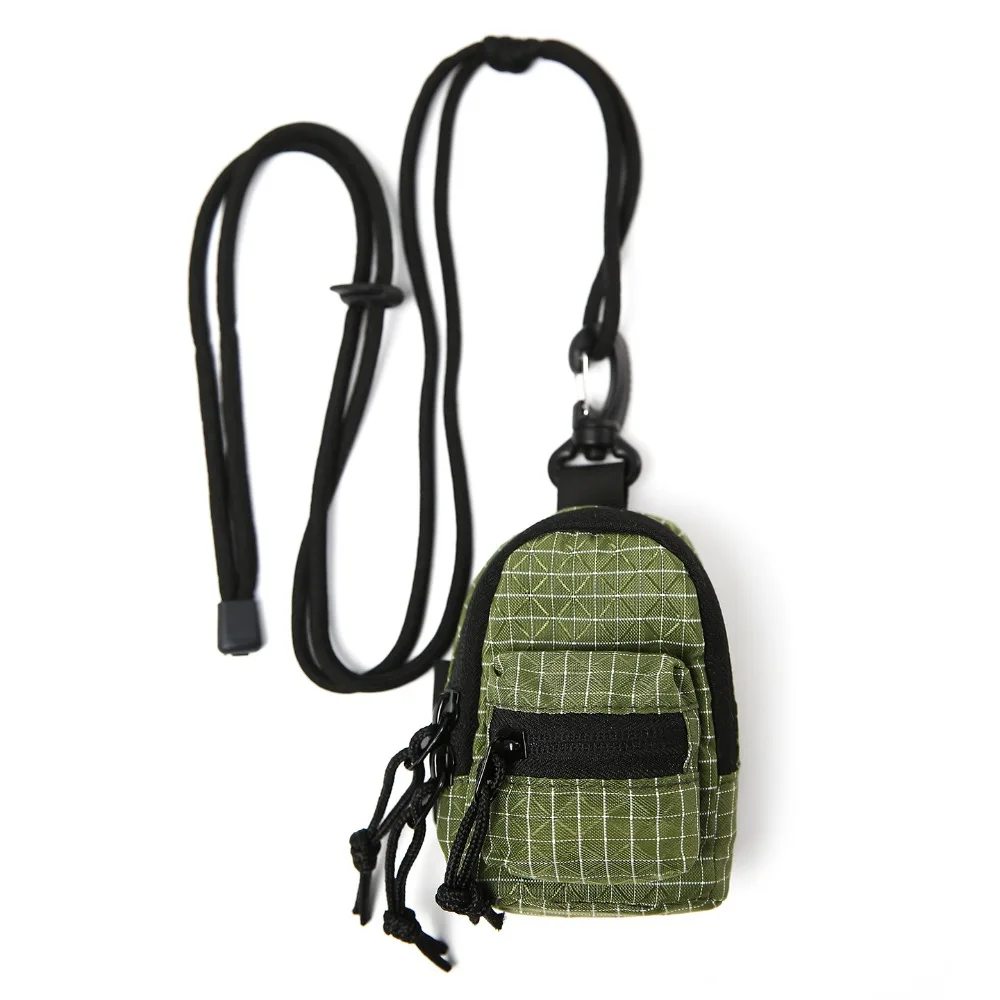 Mountain Keychain Neck Hanging Coin Purse Waterproof Card Holder Mini Wallet Bank Card Organizer Portable