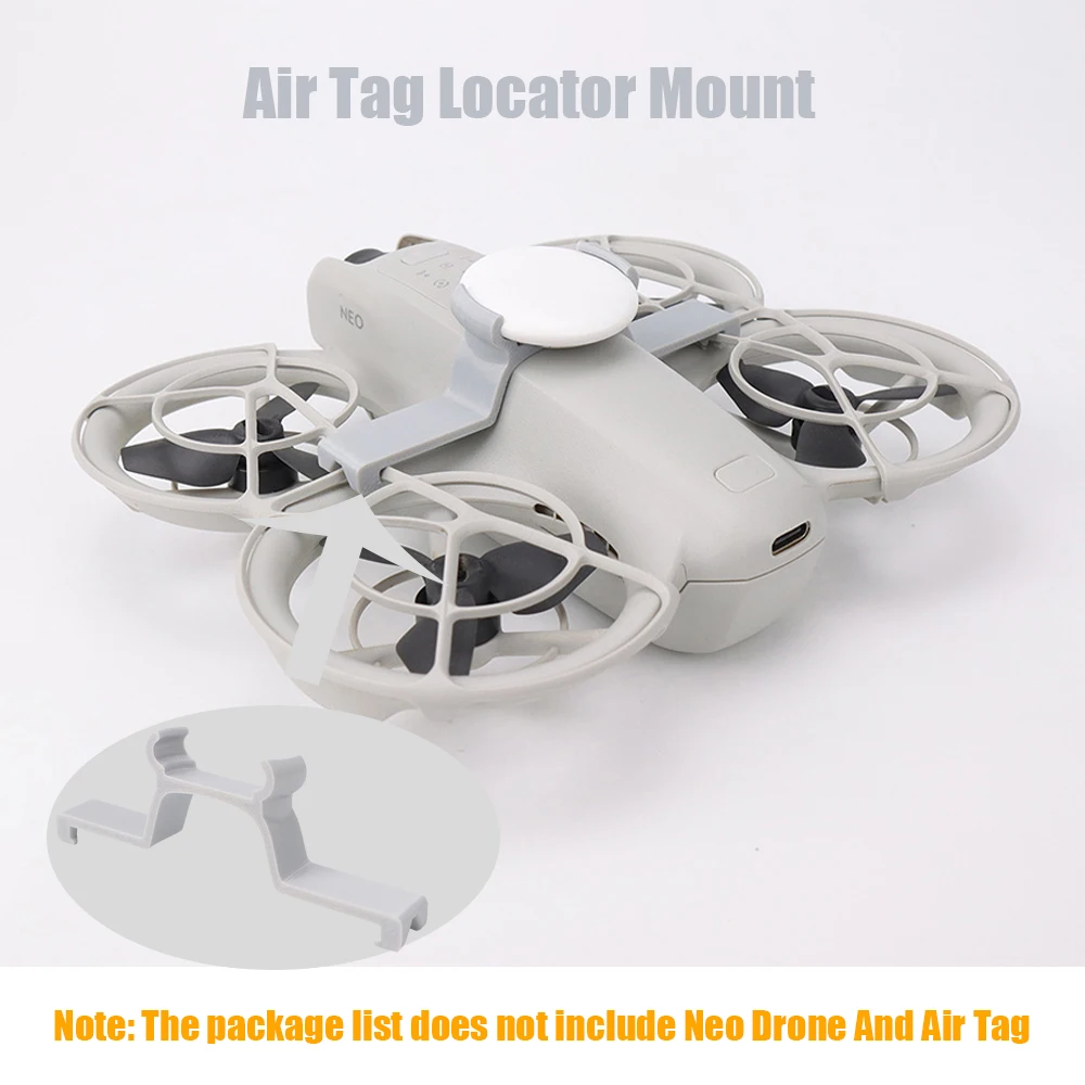 For DJI NEO Drone Bracket For Fixed Mount Stand Air Tag Anti-loss Locator Mount Lightweight Designed Portable Positioner Holder