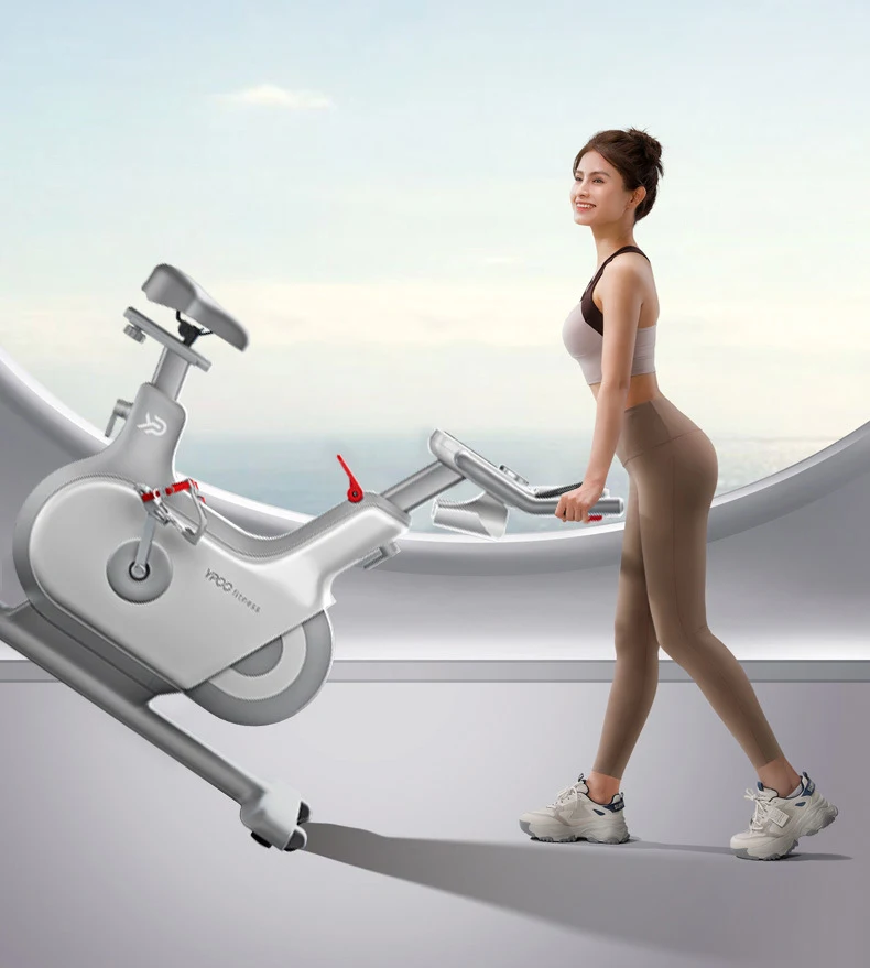 Indoor Cycling Spinning Bike Smart Exercise Bike Magnetic Resistance Home Fitness Equipment Silent Workout Bike
