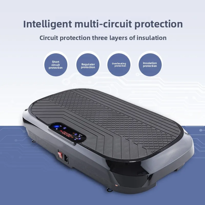Smart Home Fitness Equipment Vibrating Rhythm Machine Lazy Exercise Shaking Machine Fat Burning Vibration Plate Massager 2026