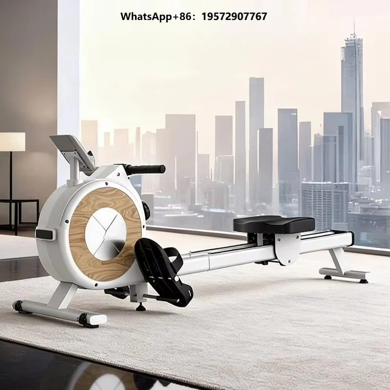 Home Use Rowing Machine Silent Foldable Fitness Equipment Multifunctional Cardio Smart Electronic Display