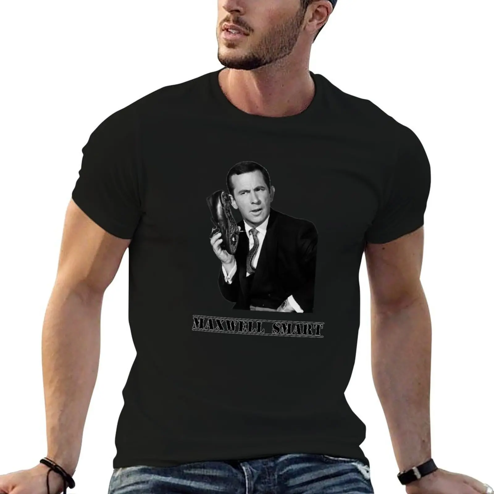 Maxwell Smart T-Shirt funny t shirts cotton man t shirt cotton man t shirts for men T-shirt