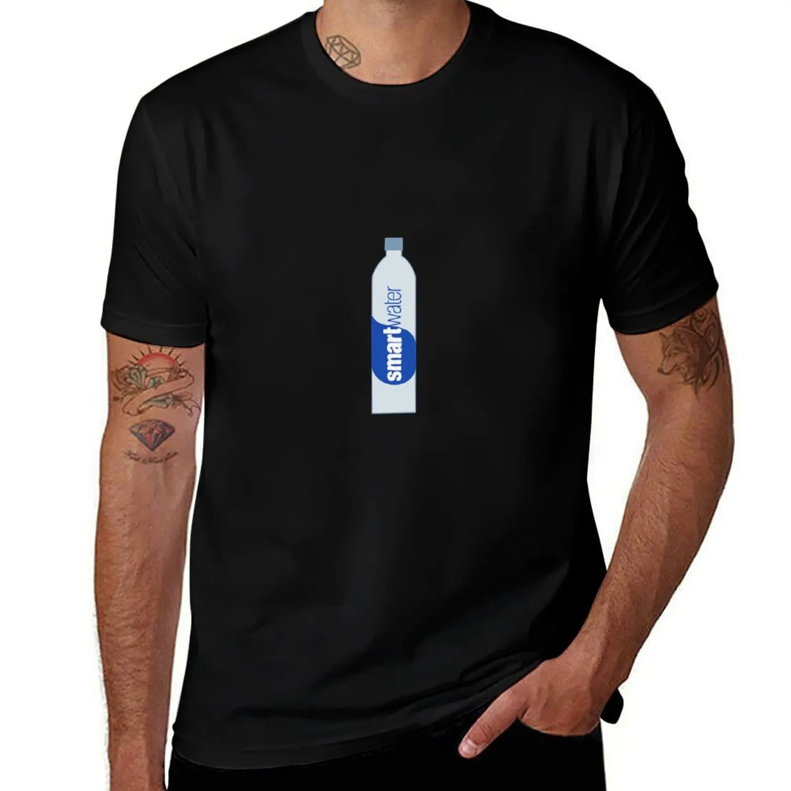 smart water T-Shirt Retro Graphic Print T-Shirt