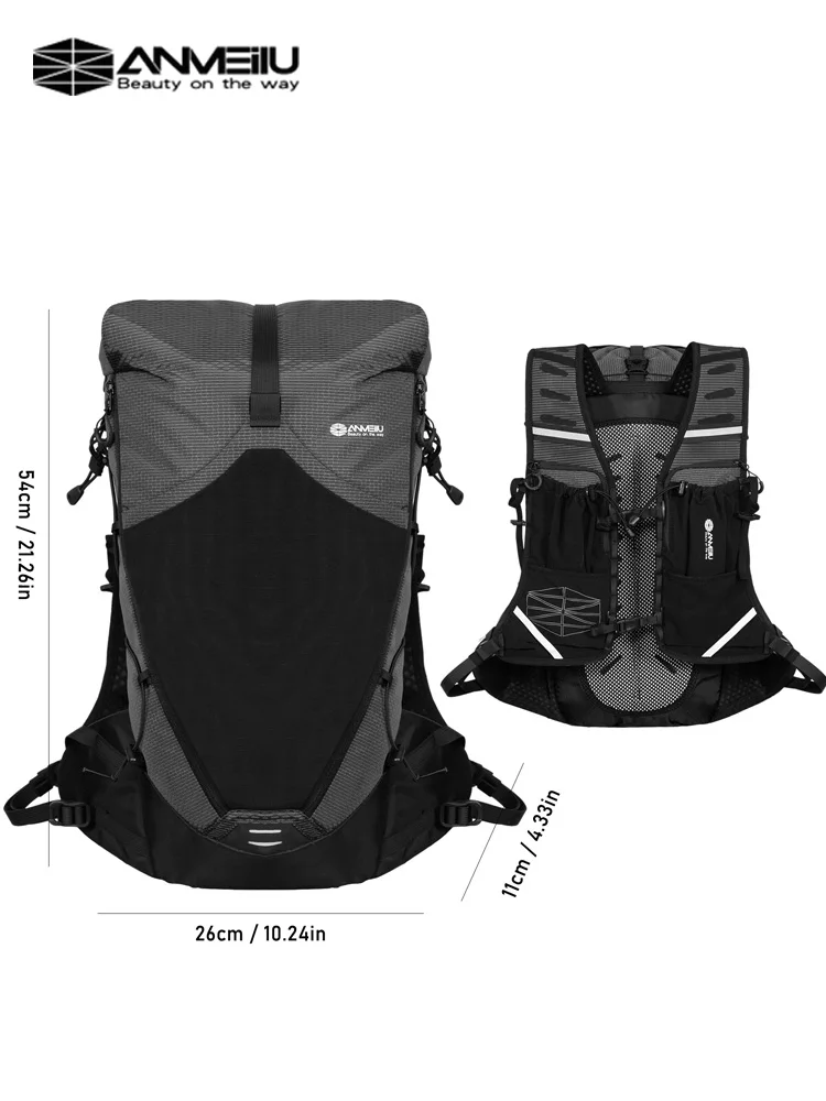 ANMEILU 18L Ultralight Backpack Hiking Backpack for Women Men Multifunctional Lightweight Daypack for Climbing Camping Touring