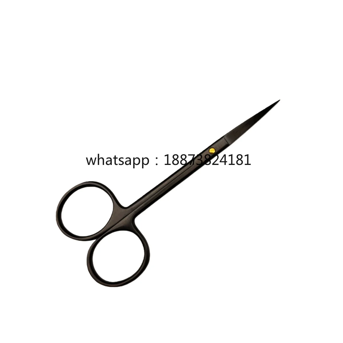 Veterinarian Tungsten Carbon Steel Precision Small Scissors Straight Tip / Curved Tip Pet Surgery Express Tissue fast shipping