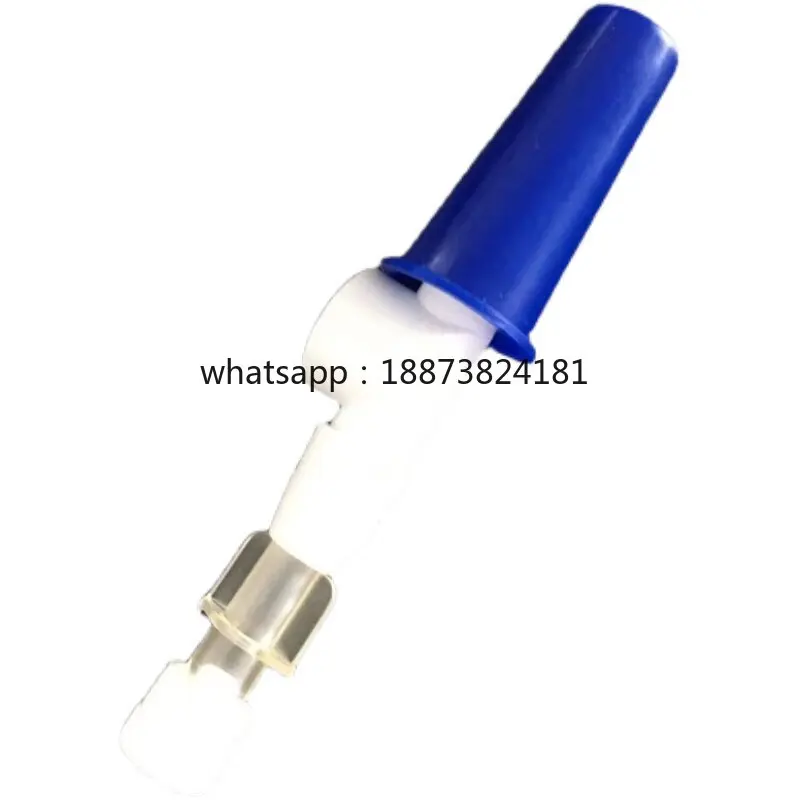 Dual-lumen catheter flushing adapter that can be connected to pet urine bags for use fast shipping