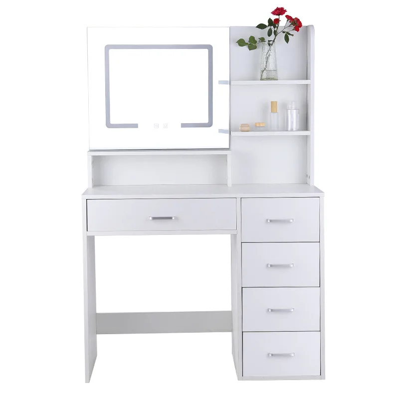 Dresser, Mirror Table, Adjustable Lighting, Beauty Studio, Makeup Test Shop, Wedding Photography Shop, Photo