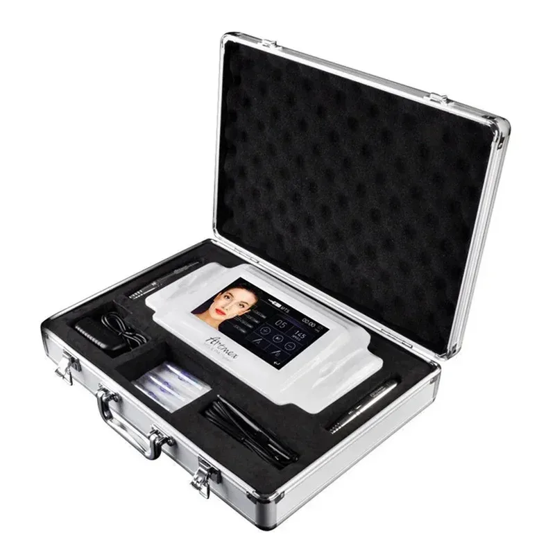 FDA Artmex V8 Permanent Makeup Tattoo Machine Digital Electric Eye Brow Lip Rotary Pen MTS PMU System Makeup Machine 100-240V AC