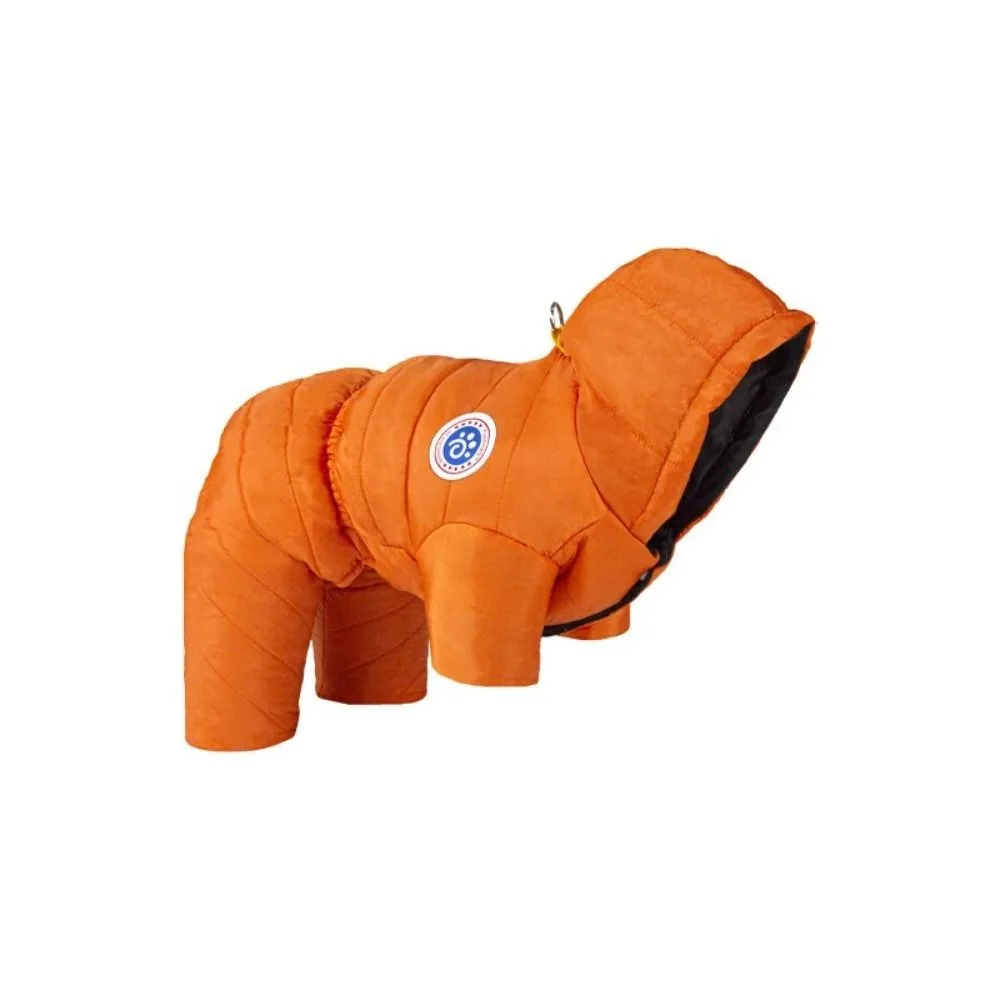 Dog Jumpsuit Waterproof Dog Down Jacket Windproof Warm Puppy Hoodies Coat Thickened Dog Suit Cold Weather