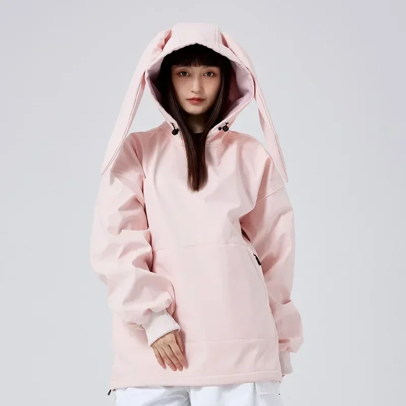Skiing Tops 2025 New Ski Jackets Outdoor Sports Snowboarding Sweater Women Men Winter Snow Hoodie Windproof Waterproof Warm