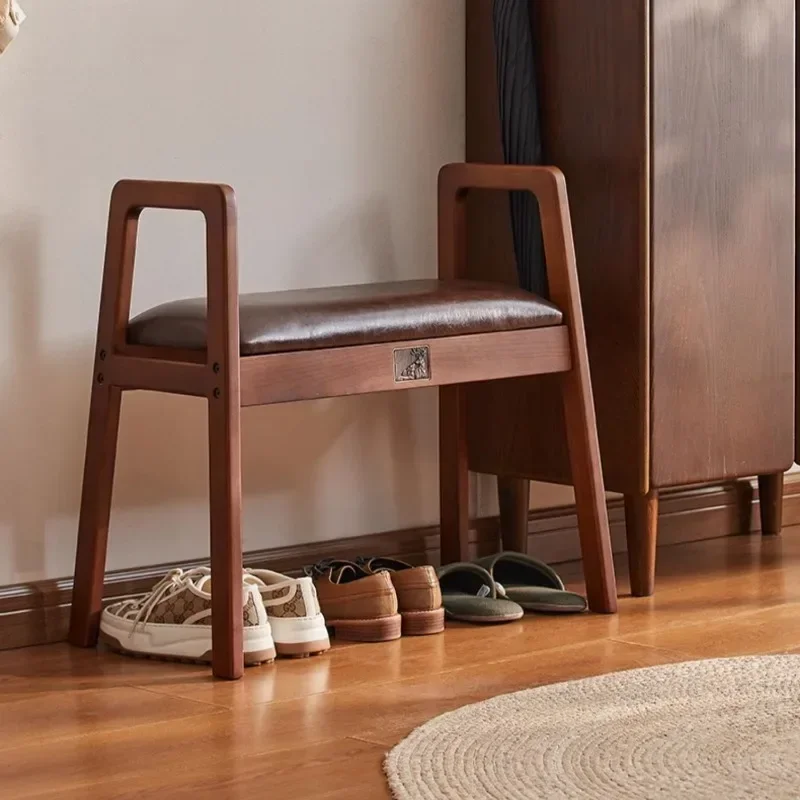 Stool Storage Dressers Lazy Shoes Changing Side Table Entryway Bench Ergonomic Taburete Madera Nordic Furniture