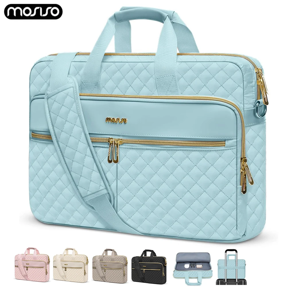 Laptop Bag Briefcase for MacBook Air Pro 15 16 inch M1 M2 M3 Dell Asus Computer Messenger Bag Travel Business Notebook Handbag