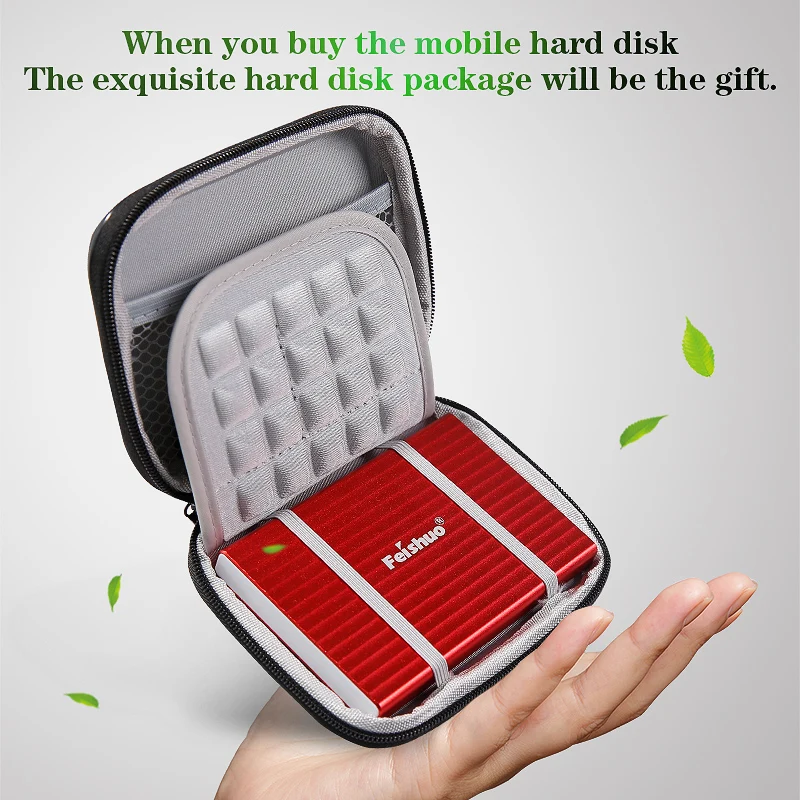Portable External Hard Drive Custom LOGO USB3.0 2000gb 320gb 500gb 1tb hard disk external  HDD External HD Hard Disk for PC/Mac