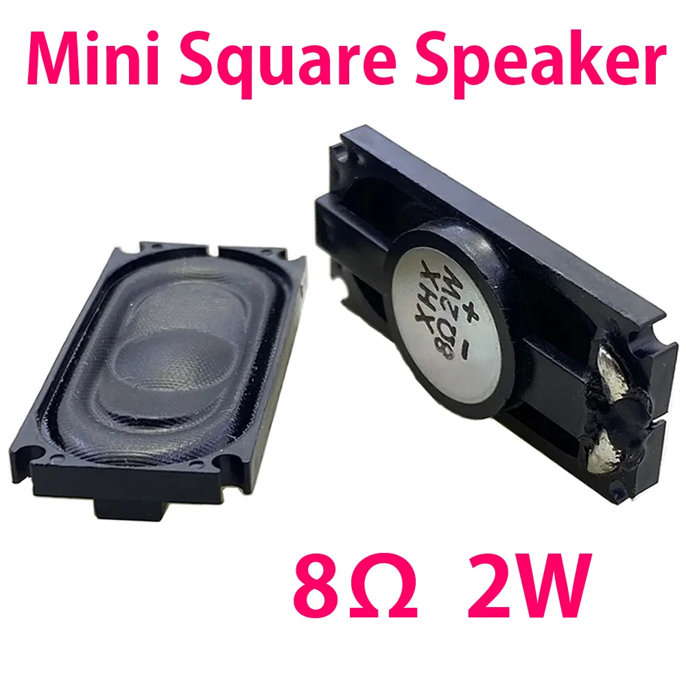 8Ω 2W 4Ω 3W Speaker 1635mm 2040mm 2840mm Speaker Rectangular Plastic Inner Magneto Elastic Wave Navigation Digital Speaker