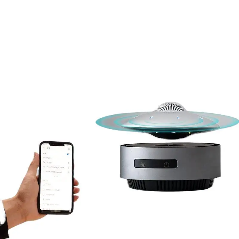 Home Speaker Flying Saucer High Value Room Ornament Boyfriend Gift Premium Bedroom Metal