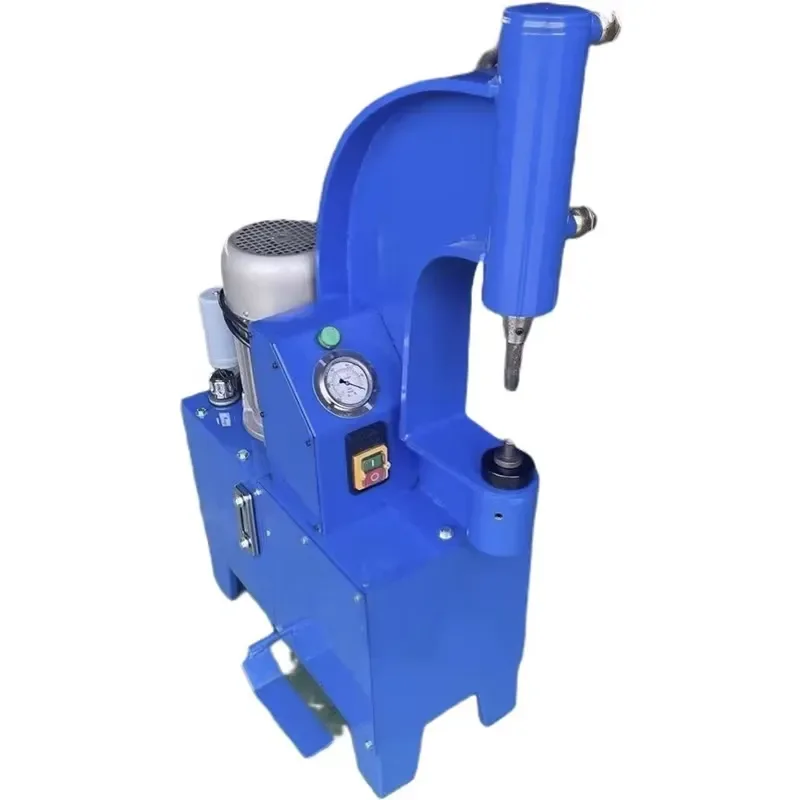 Electric Hydraulic Auto Repair Tools Truck Brake Pad Shoe Riveting Machine for Electric Hydraulic Brake Shoe Pad Installation