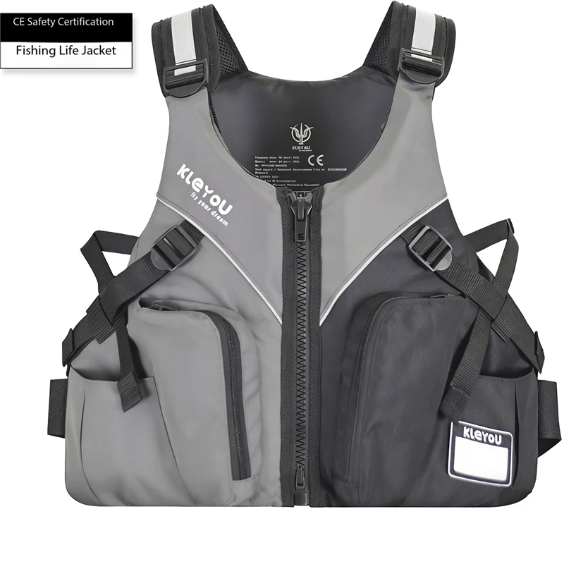 Multi Functional Vest, Fishing Life Jacket, Summer Men's Adult Sea Rock Fishing Portable Professional High Buoyancy Fishing Gear