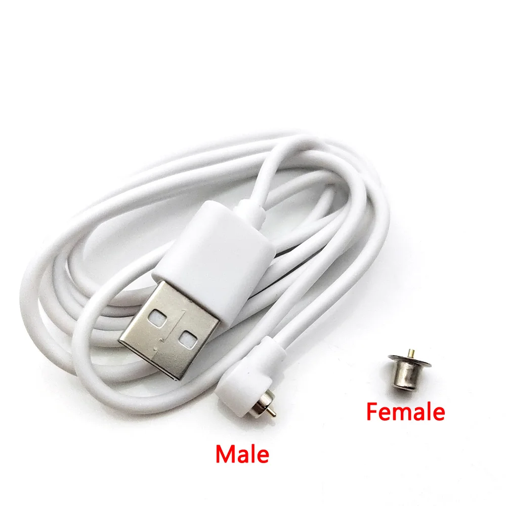 1PCS Magnetic Pogo Pin Connector Male Female USB Cable Power Charge 2A For Thermos Cup Toy Supplies Medical Wearable Device