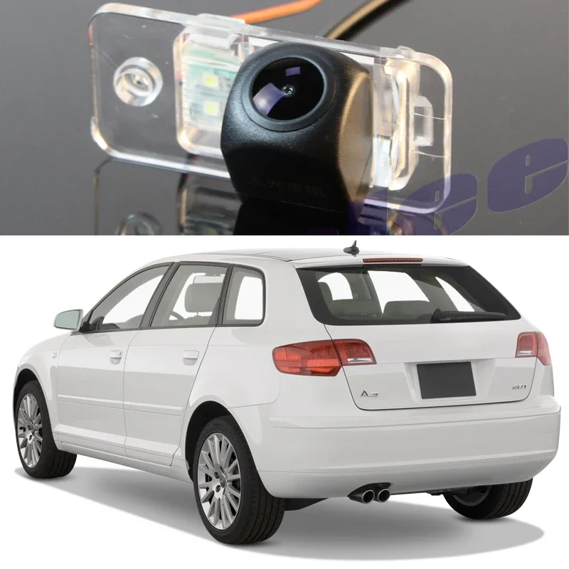 For Audi A3 8P 2004~2012 Car Rear Camera Reverse Image CAM Night View AHD CCD WaterProof 1080 720 Dedicated Back