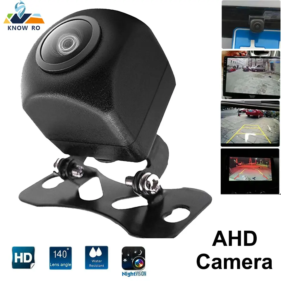 Car RearView Camera Wide-angle Reversing Parking Monitor Waterproof Star Light Night Vision HD Universal Velicle Rear View