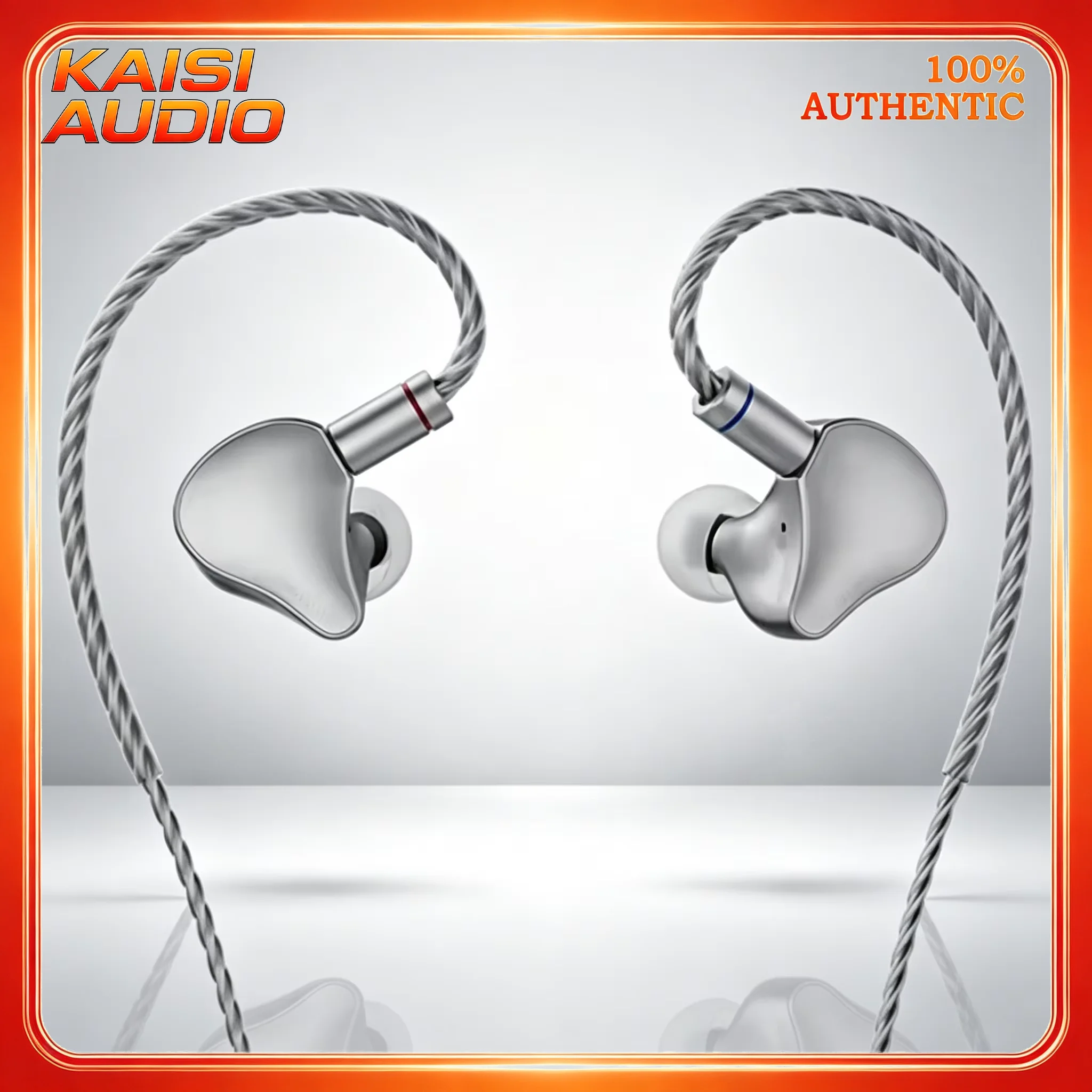 NICEHCK HIMALAYA Swappable 0.78 2Pin 10mm Dual Magnetic Dual Layer CNT Dynamic Metal Audiophile In-ear Earbud 3-in-1 Plug IEM