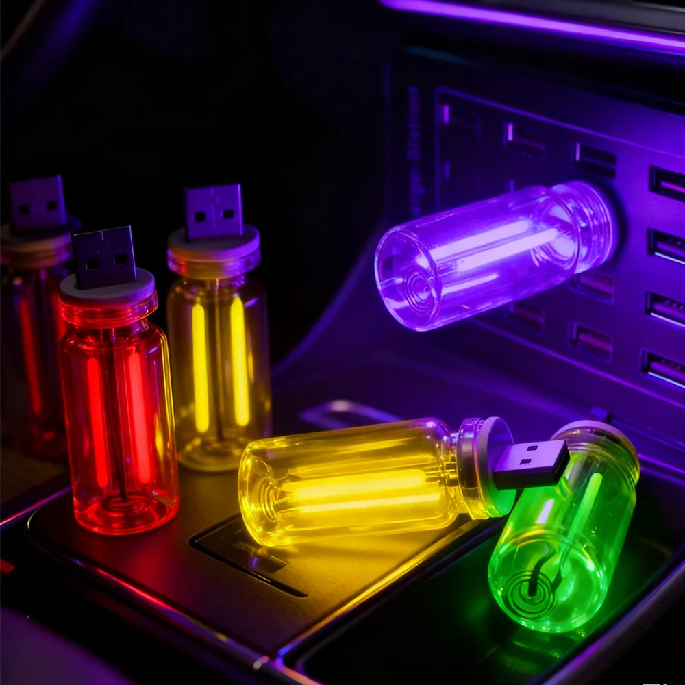 USB LED Filament Touch Dimming Bulb 5V LED Lighting Edison Retro LED Bulbs Night Light Camping Car Christmas Decoration