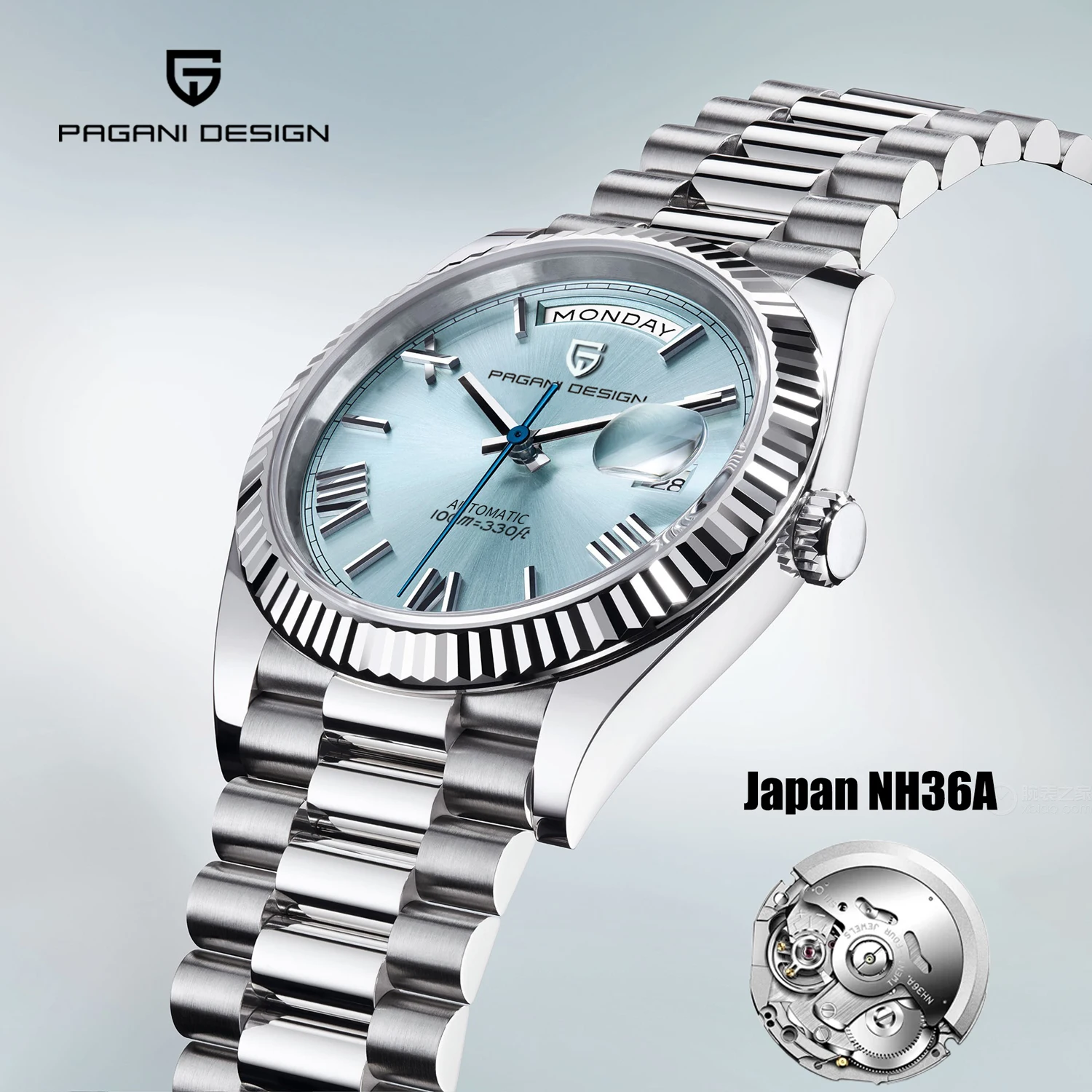 2026 New PAGANI DESIGN DD40 Men's Watches Luxury Mechanical Automatic Watch For Men NH36 Sapphire Mirror Waterproof Reloj Hombre