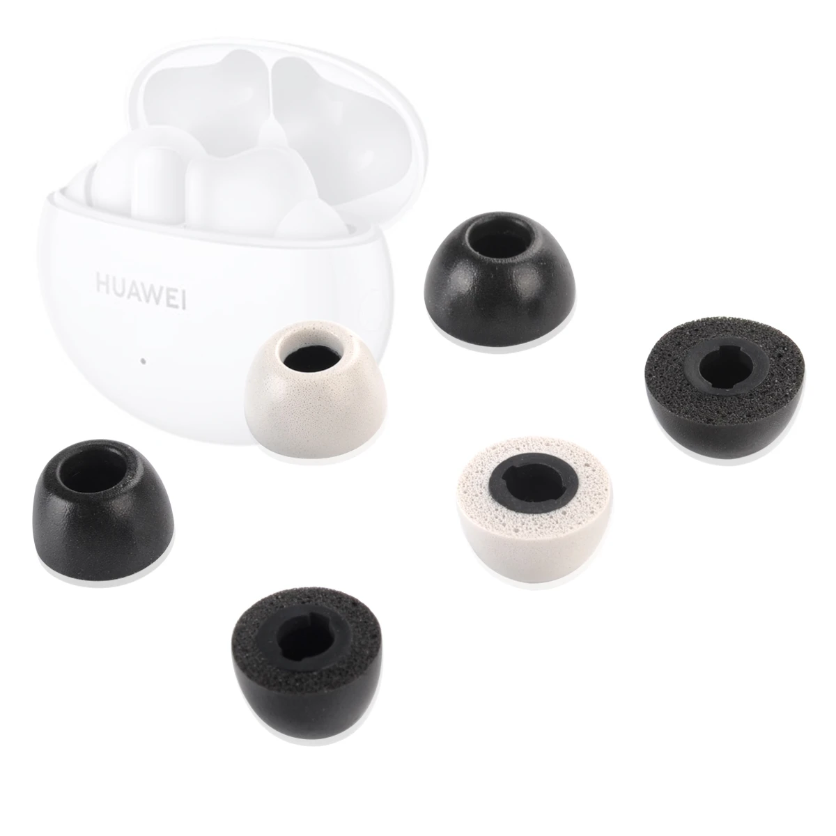 Memory Foam Ear Tips for HUAWEI Freebuds 5i 4i Eartips Freebuds4i 3i True Wireless Earbuds Tips Avoid Falling Off Noise Reducing