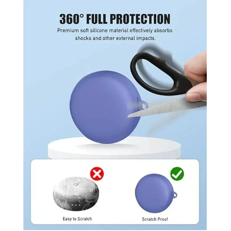 For IFLYBUDS Pro 3 Earbuds Case - Premium Silicone Anti-Dust Anti-Slip Charging Compartment Protector， Drop-Resistant。